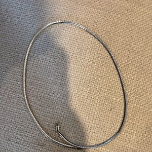 Elegant Silver toned metal Necklace for Women